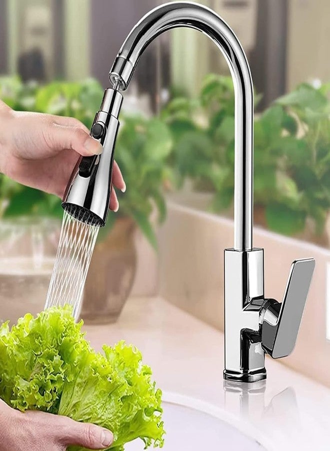 CRAYLUXE 360° Movable Faucet Extender | Flexible Tap Extension with Rotatable Water-Saving Nozzle | Adjustable Universal Splash Filter for Kitchen & Bathroom Use - Image 2